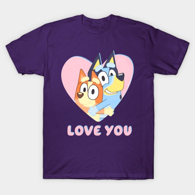 LOVE YOU T-Shirt by artdrawingshop